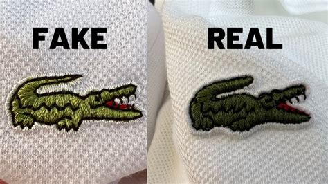 authentic lacoste bag vs fake|lacoste logo counterfeit.